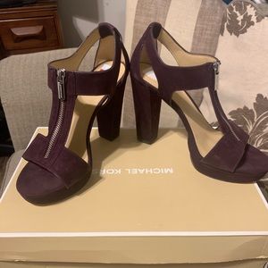 Michael Kors Leather Sandal